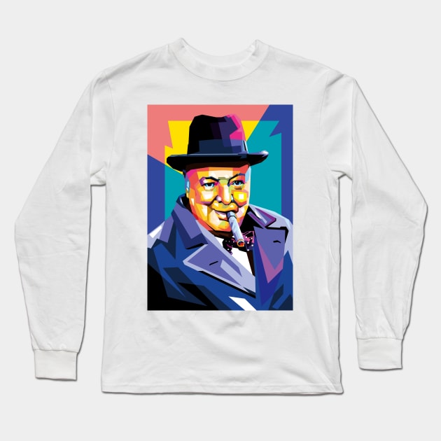 Churchill Long Sleeve T-Shirt by Wijaya6661